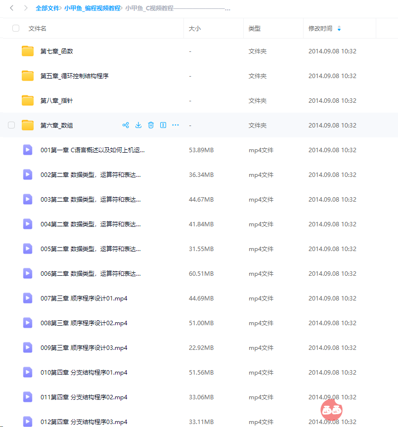 小甲鱼C语言学习资料，快速入门C语言-其他学习资料共享大厅-学习资料-天天资源共享